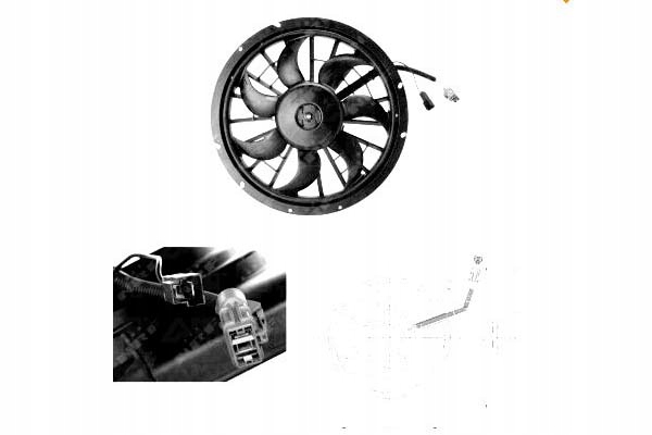 Вентилятор радіатора volvo 850 s70 v70 06/91-05/97 Київ