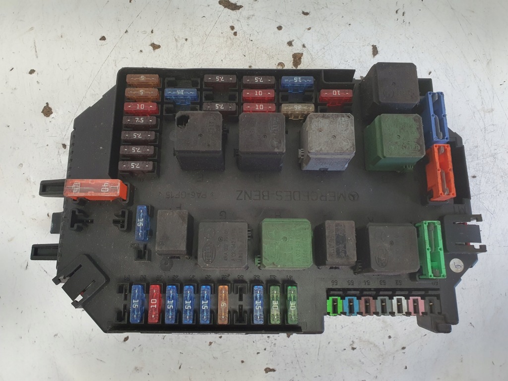 фото №1, Mercedes c216 w216 cl63 коробка предохранителей модуль sam bsi a2219067300