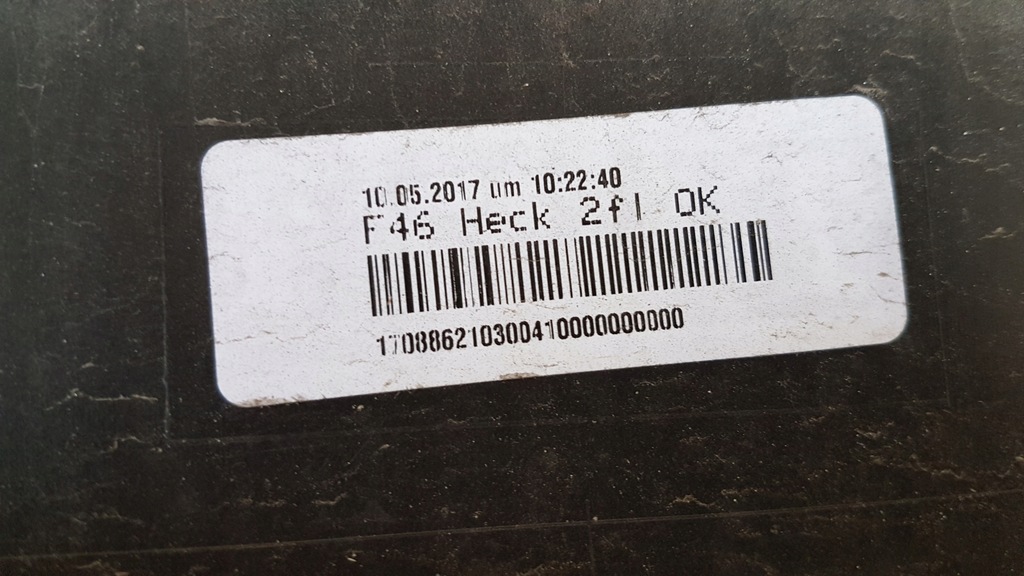 фото №10, Бампер задний bmw seria 2 f46