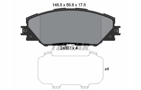 фото №3, Гальмівні колодки ham. toyota p. rav4 iii 06-