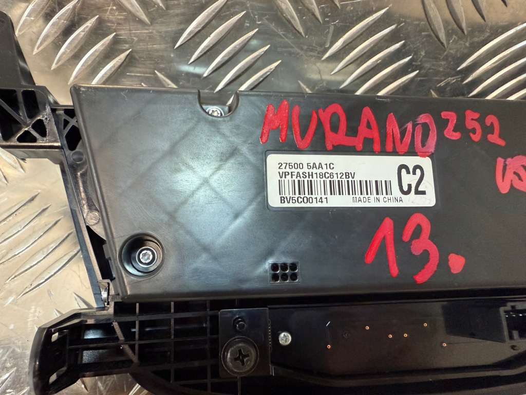 Nissan murano z52 15- америка панель управление кондиционера обдув 27500 5aa1c Оригинал