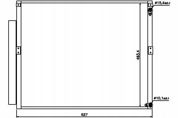 фото №1, Конденсатор кондиціонера lexus gx toyota fj cruiser