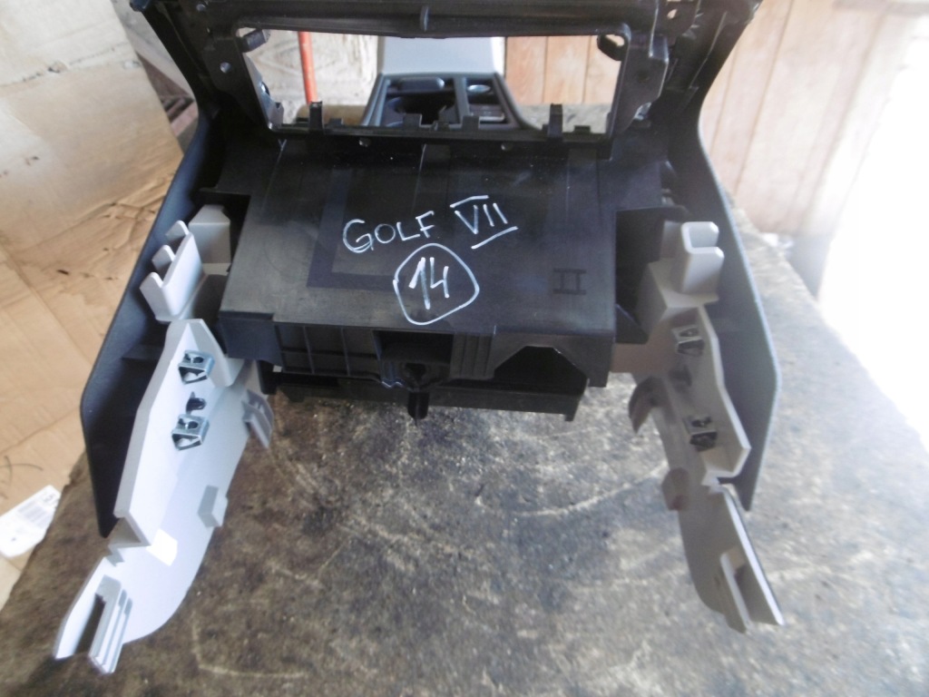 фото №7, Туннель средний подлокотник vw golf vii lift кожа