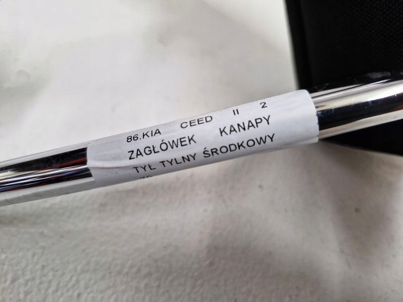 фото №6, Kia ceed 2 ii підголівник сидіння задня задній середній