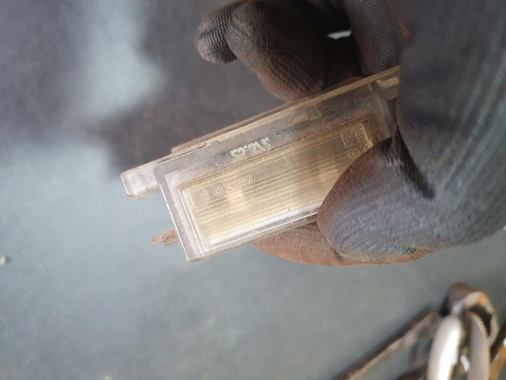 фото №9, Orka 004097 лампа лампа подсветка номерного знака регистрационный оригинал prl