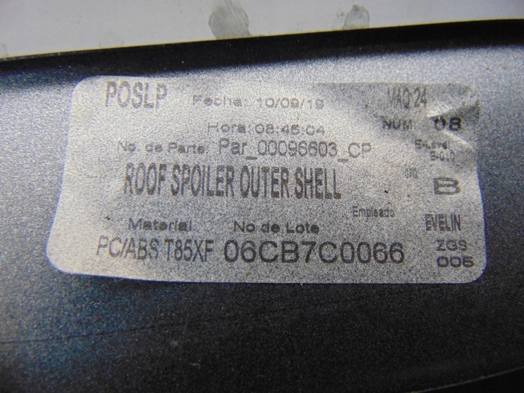 фото №11, Спойлер крышки спойлер багажника mercedes w247