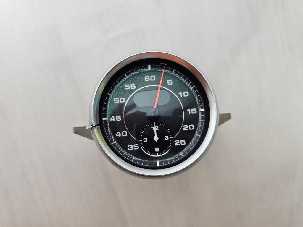 фото №1, Приладова панель годинник стопор консолі porsche panamera 907