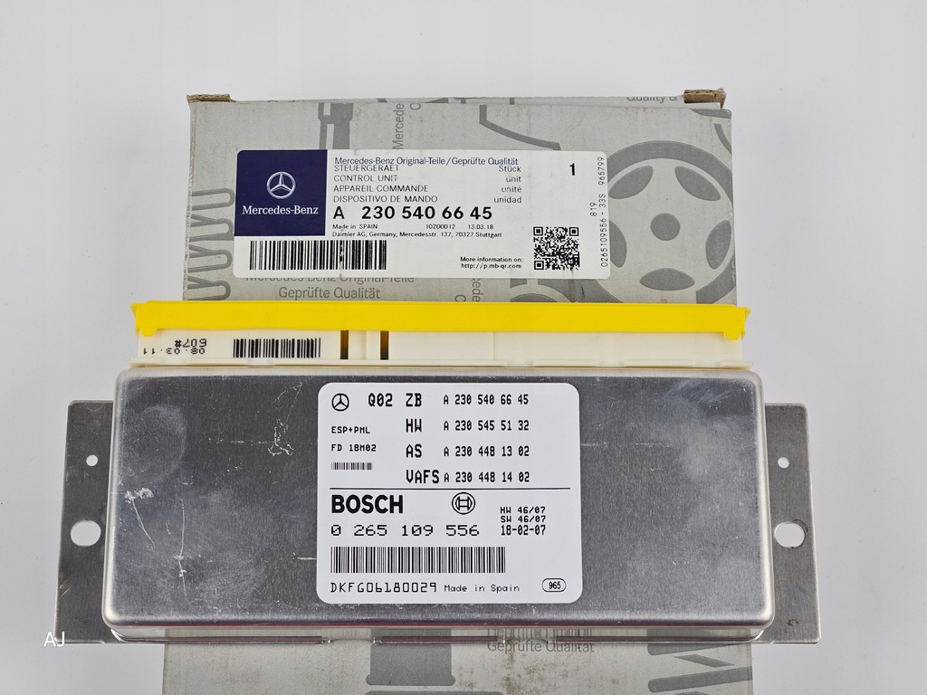 фото №1, Mercedes блок управления esp a2305406645 новый oryg.
