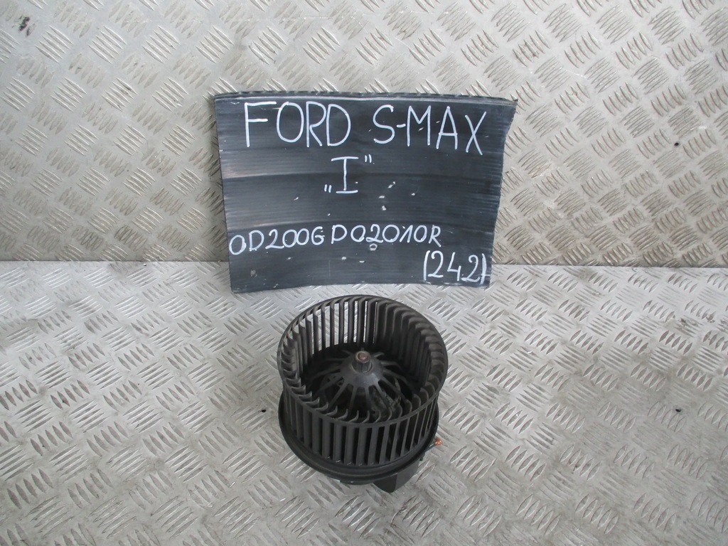 фото №6, Вентилятор вентилятор 6g9t18456aa ford s-max 06-10r