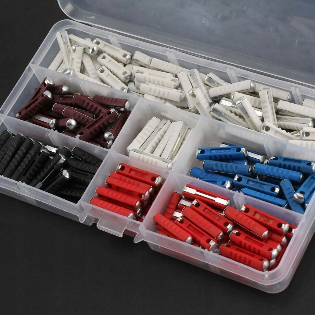 фото №9, Набір запобіжники cylindryczne набір 200 szt