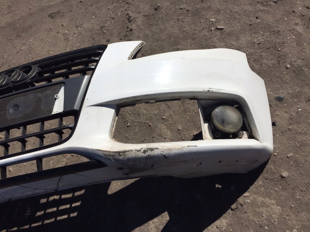 фото №7, Audi a4 b8 бампер передний решётка радиатора перед решётка радиатора ly9c