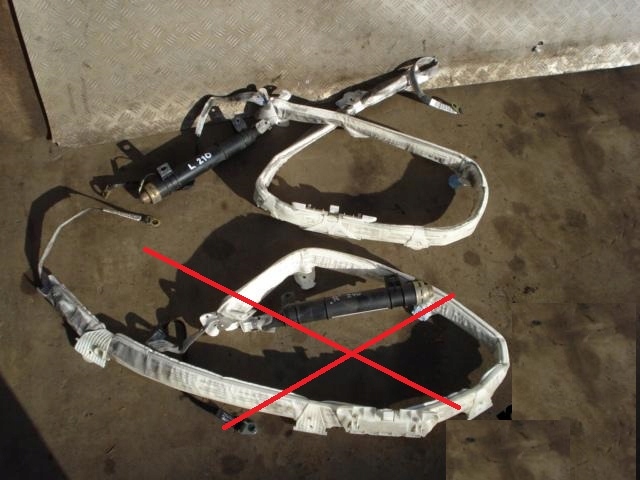 фото №1, Mercedes e-klasa w210 lift шторка безпеки ліва