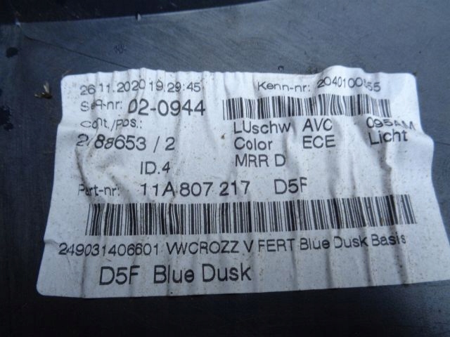 фото №11, Vw id4 2021 бампер перед передний 11a807217