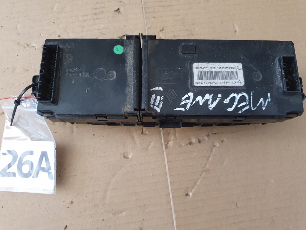 фото №2, Панель обдув renault megane iii 275100007r