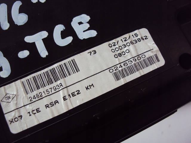 фото №11, Бортовой компьютер набор стартовый ключ renault twingo iii