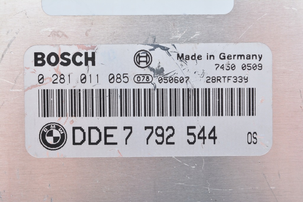 фото №3, Бортовой компьютер mini cooper r50 1.4 0281011085 7792544