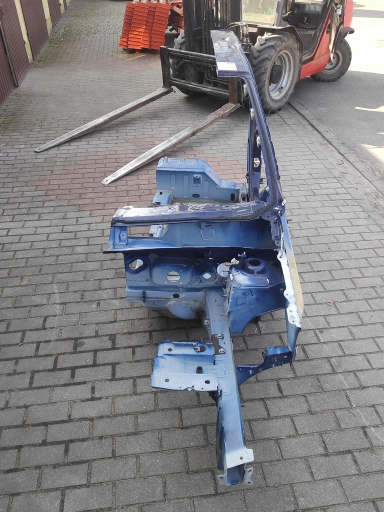 фото №3, Чверть підкрилок лонжерон лівий перед поріг блок двигуна b dacia sandero ii 2