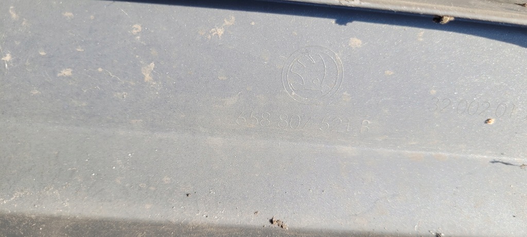 фото №9, Skoda kamiq спойлер накладка бампера задняя // 1491