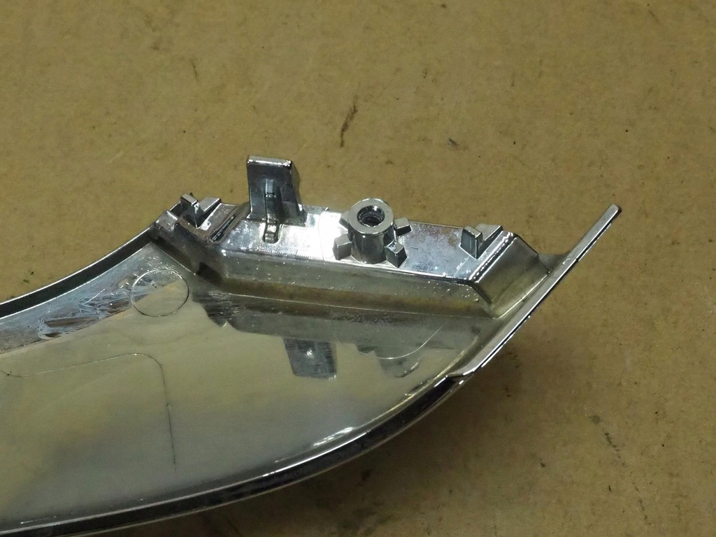 фото №14, Mitsubishi eclipse cross lift 2021- 21- молдинг левая нижняя хром бампера