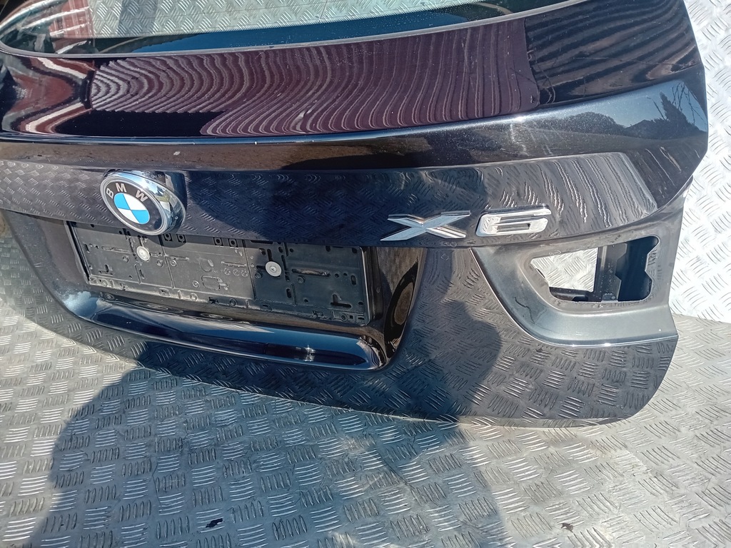 фото №10, Bmw x6 e71 кришка багажника багажника 475 blsck sapphire