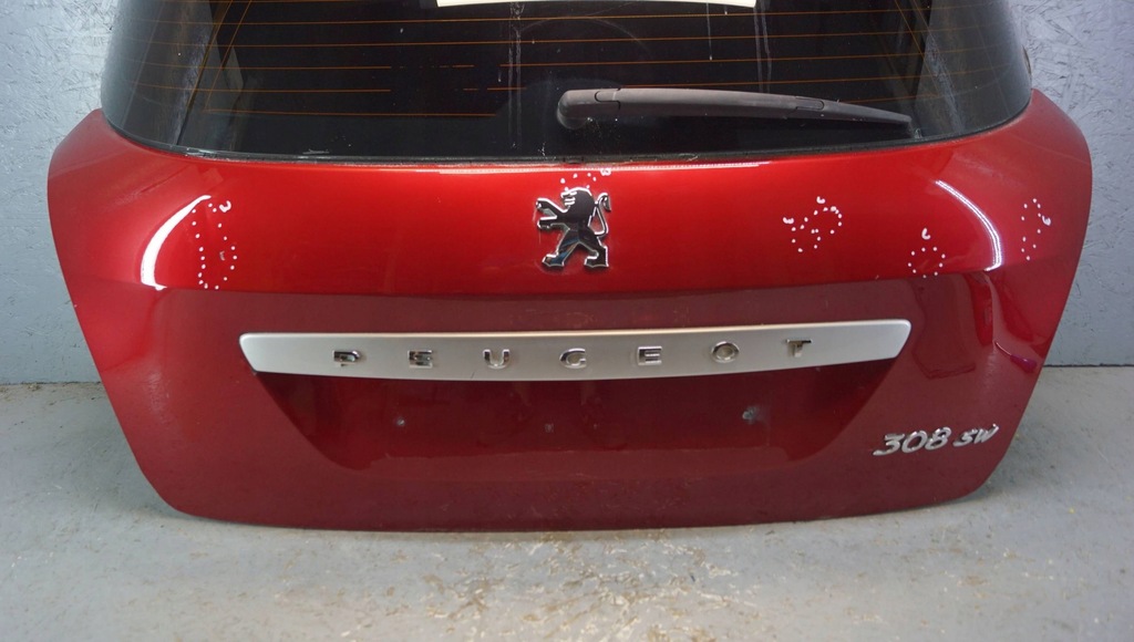 фото №6, Peugeot 308 sw kombi крышка багажника задняя k818 6f