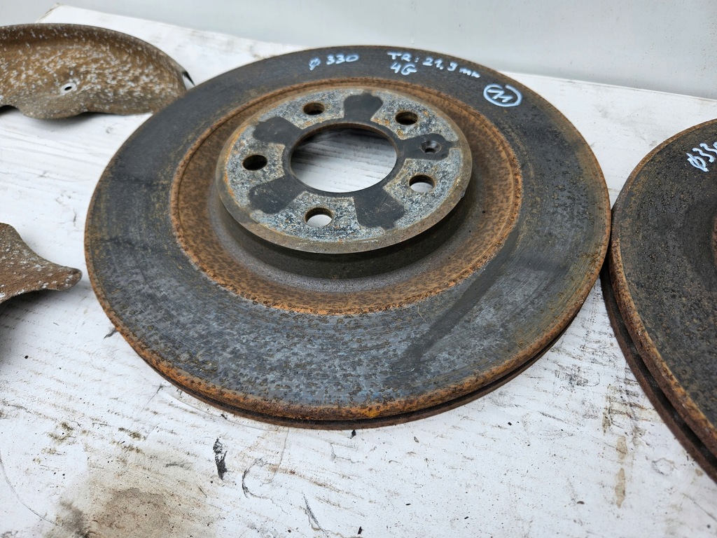 фото №8, Супорти гальма задня задні audi a6 a7 c7 4g 330 330mm quattro fwd