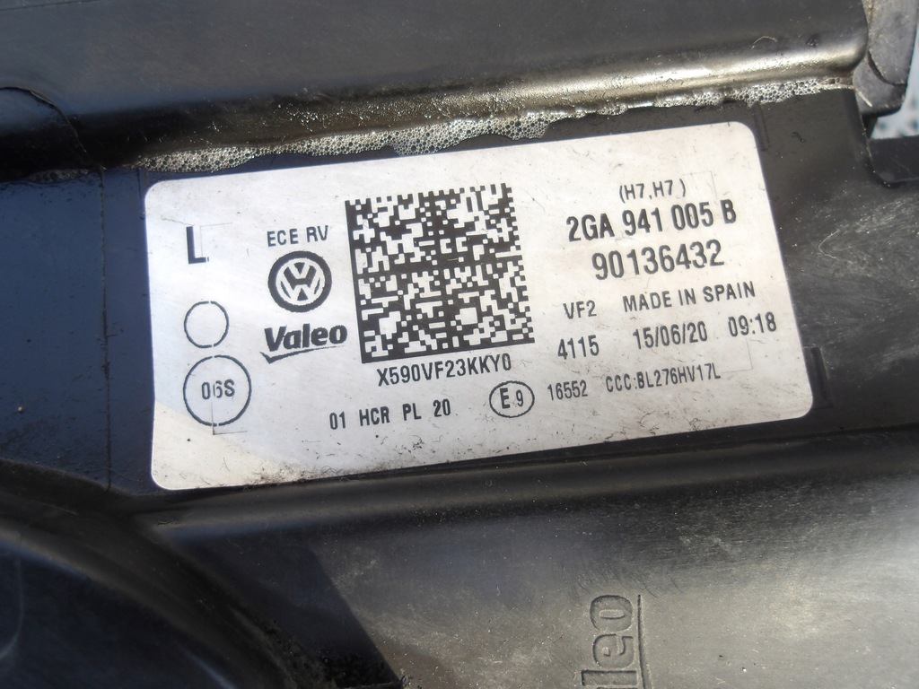 фото №5, Лампа передня ліва vw t-roc