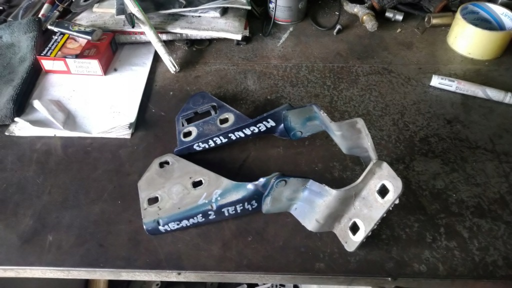 фото №3, Renault megane ii - петля капот лівий правий