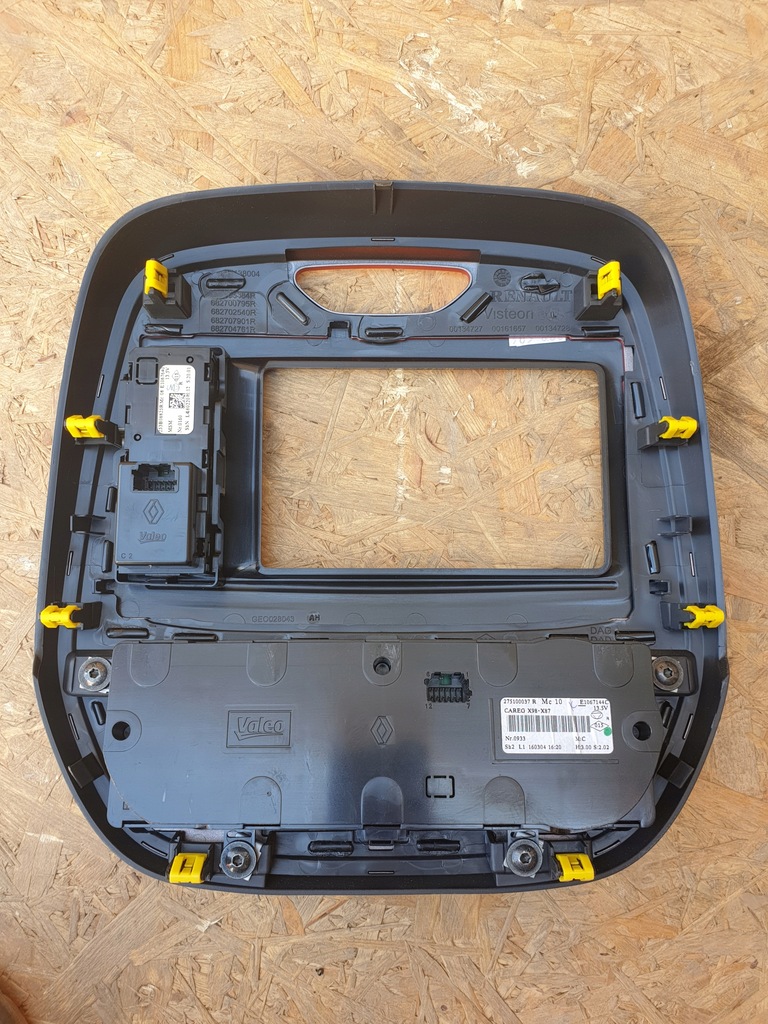 фото №11, Renault captur панель кондиционера рамка 275100037r