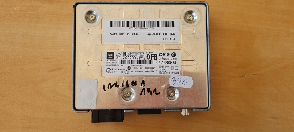 фото №1, Opel astra j insignia модуль bluetooth 13353284