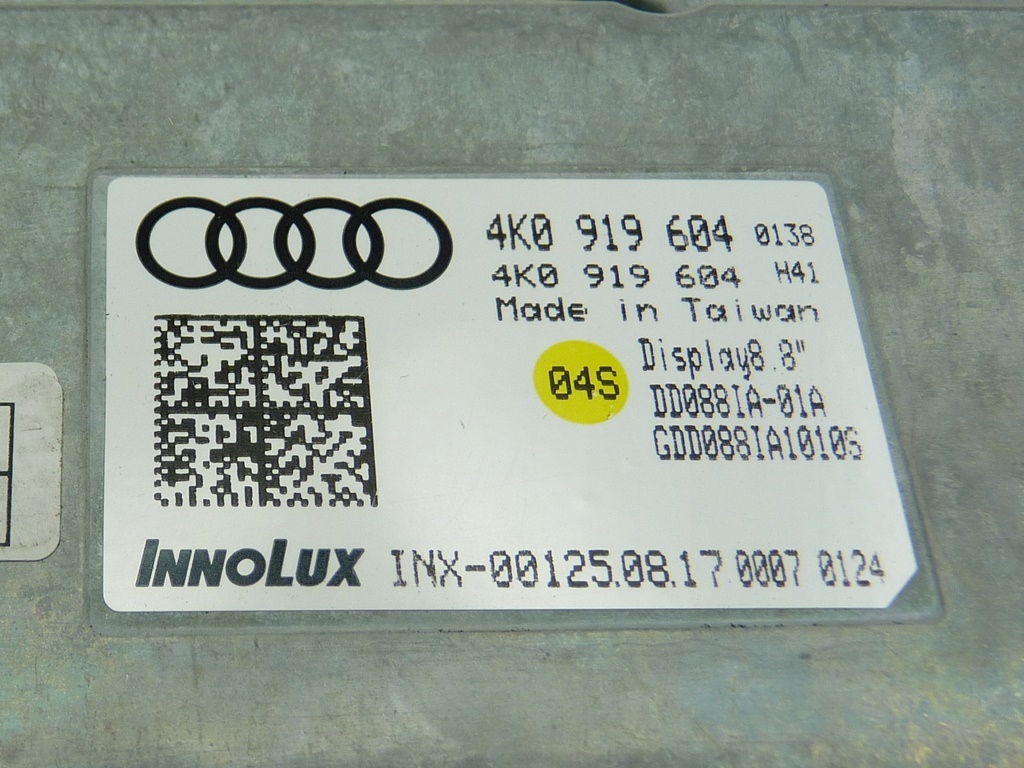 фото №10, Дисплей mmi mib2+ audi a6 4k a7 4k8 4k0919604