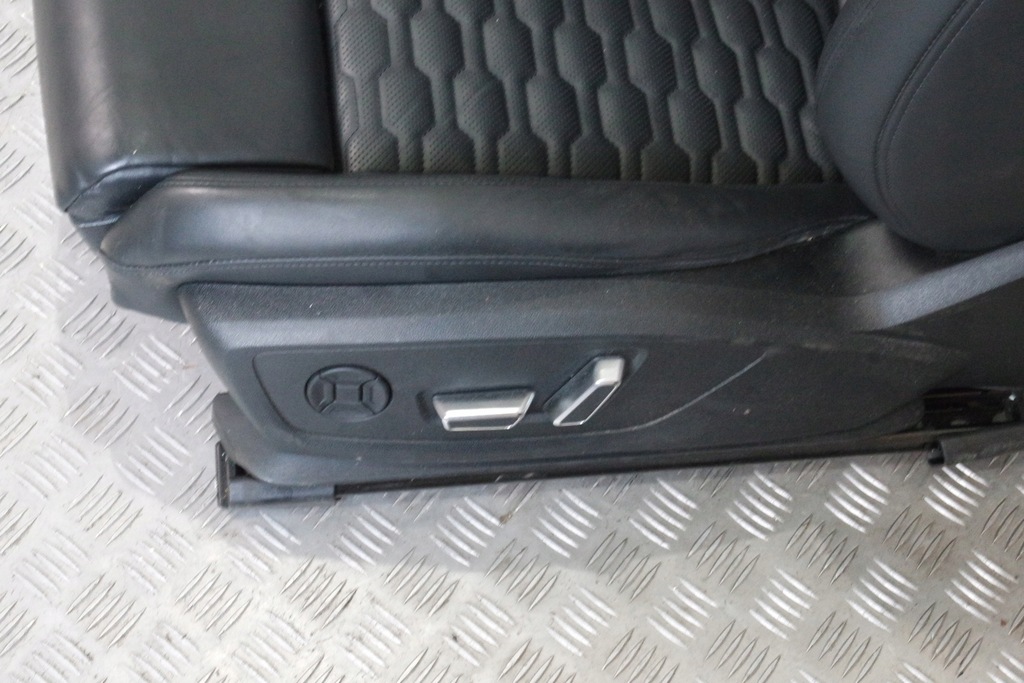 фото №9, Шкіра сидіння audi rs6 4k c8 czarna nic f255