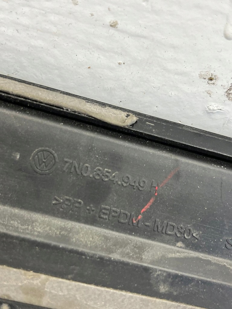 фото №7, Vw sharan молдинг порог левая 7n0854949h