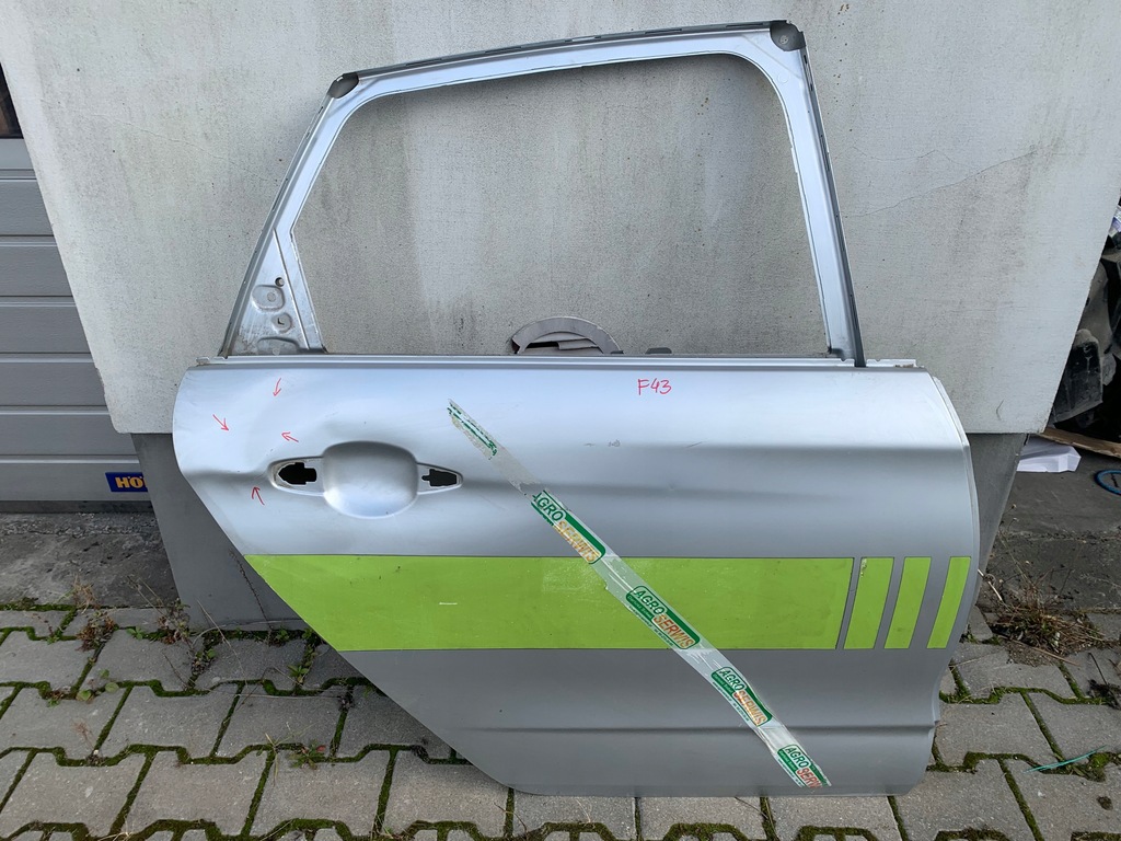фото №1, Citroen c4 ii b7 двері правий задня задні f43
