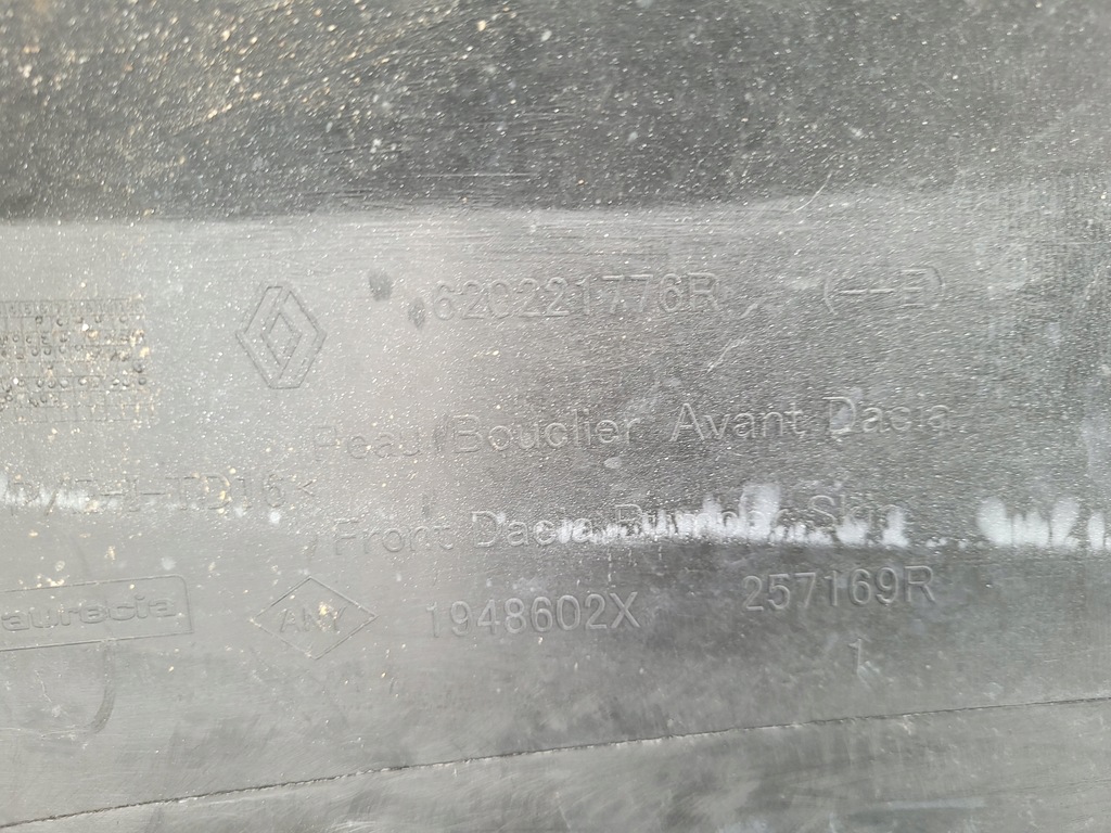 фото №15, Dacia duster ii 2 | бампер перед передний спойлер решётка 620221776r | 0308