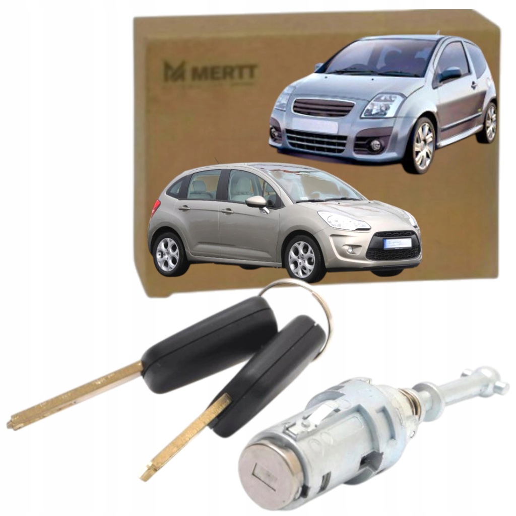 фото №1, Вкладка замка ручка двері do citroen c2 c3 ліва = права сторона 2002-2009