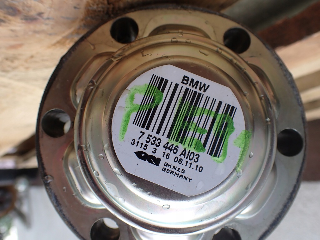 фото №5, Привідний вал правий задня bmw 316d e91 lift kombi europa 7533446 ai03