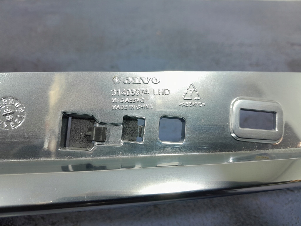 фото №6, Volvo s90 ii v90 dekor консолі ґрати обдув середній eu 31403974