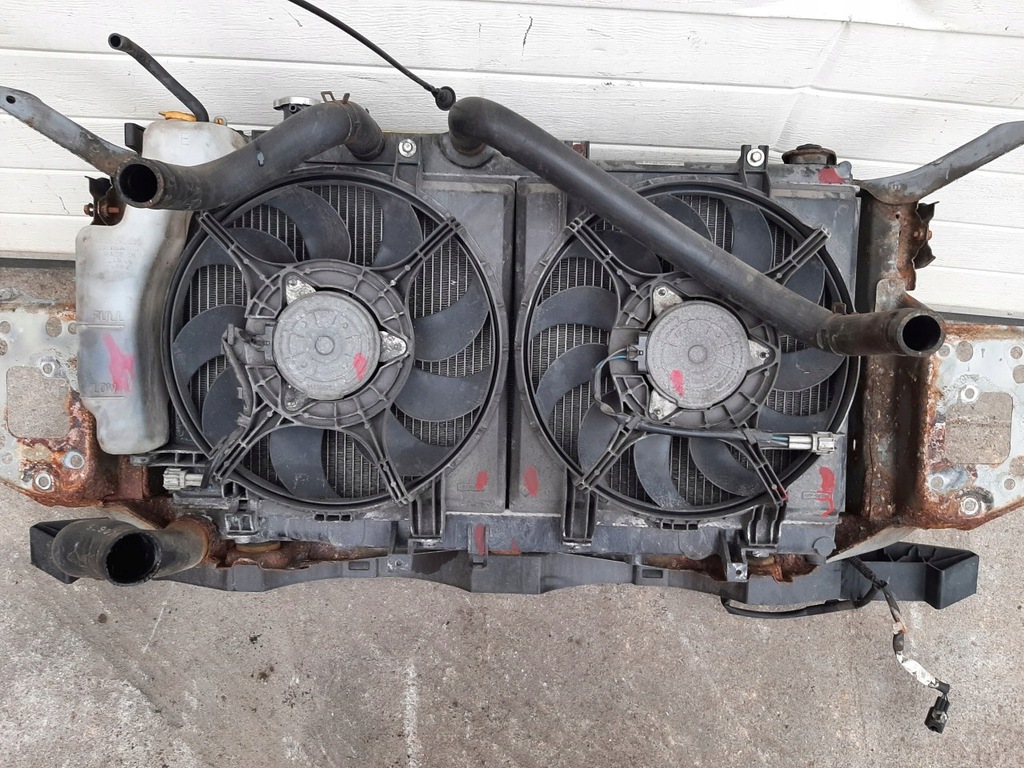 фото №12, Subaru outback iv 10r pas передний усилитель радиатор вентилятор