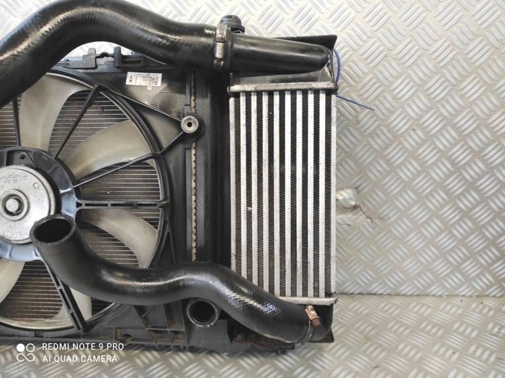 Радиатор радиатор воды интеркулер вентилятор toyota auris 2 1.4 d d4d с Разборки