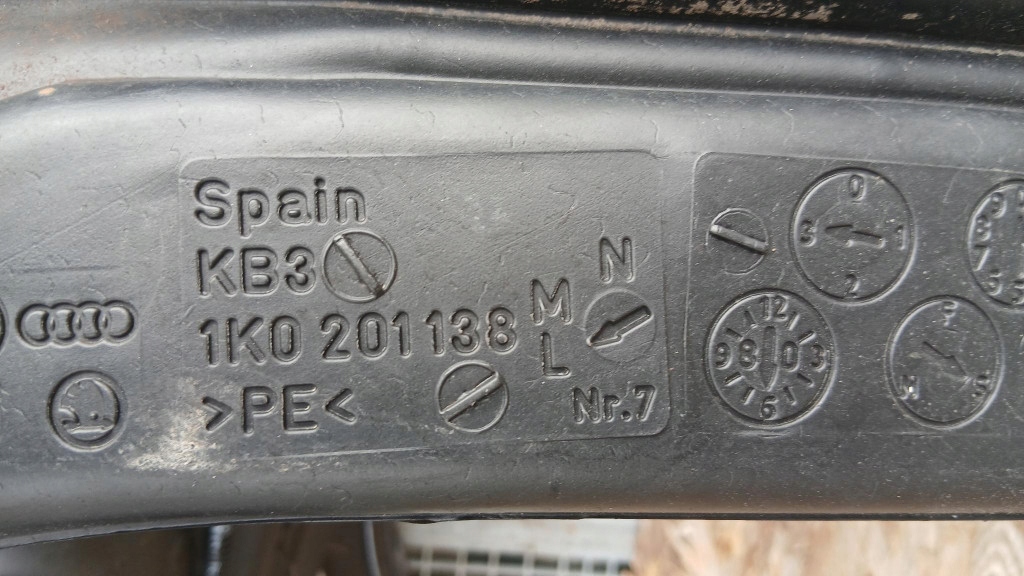 фото №7, Бак топлива seat altea xl 1.6 mpi 08r 1k0201138m