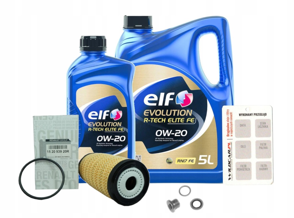 фото №1, Фільтр + олія 0w20 renault koleos 2 talisman1.7 dci