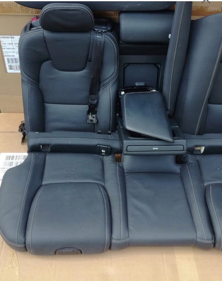 фото №10, Volvo xc60 ii сидіння вентильовані заднє сидіння обшивки тунель комплект ідеальний стан