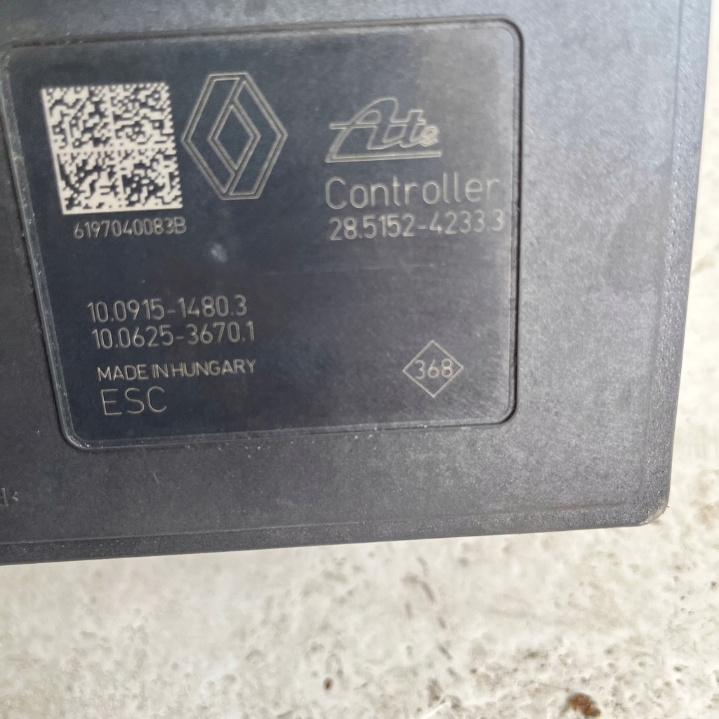 фото №3, Насос блок управления abs renault talisman 1.8 tce