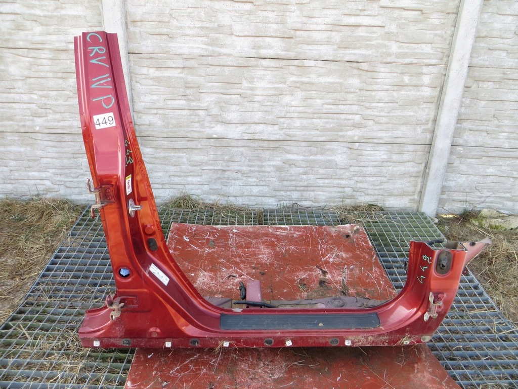 фото №1, Honda cr-v iv порог блок двигателя правый перед 12-