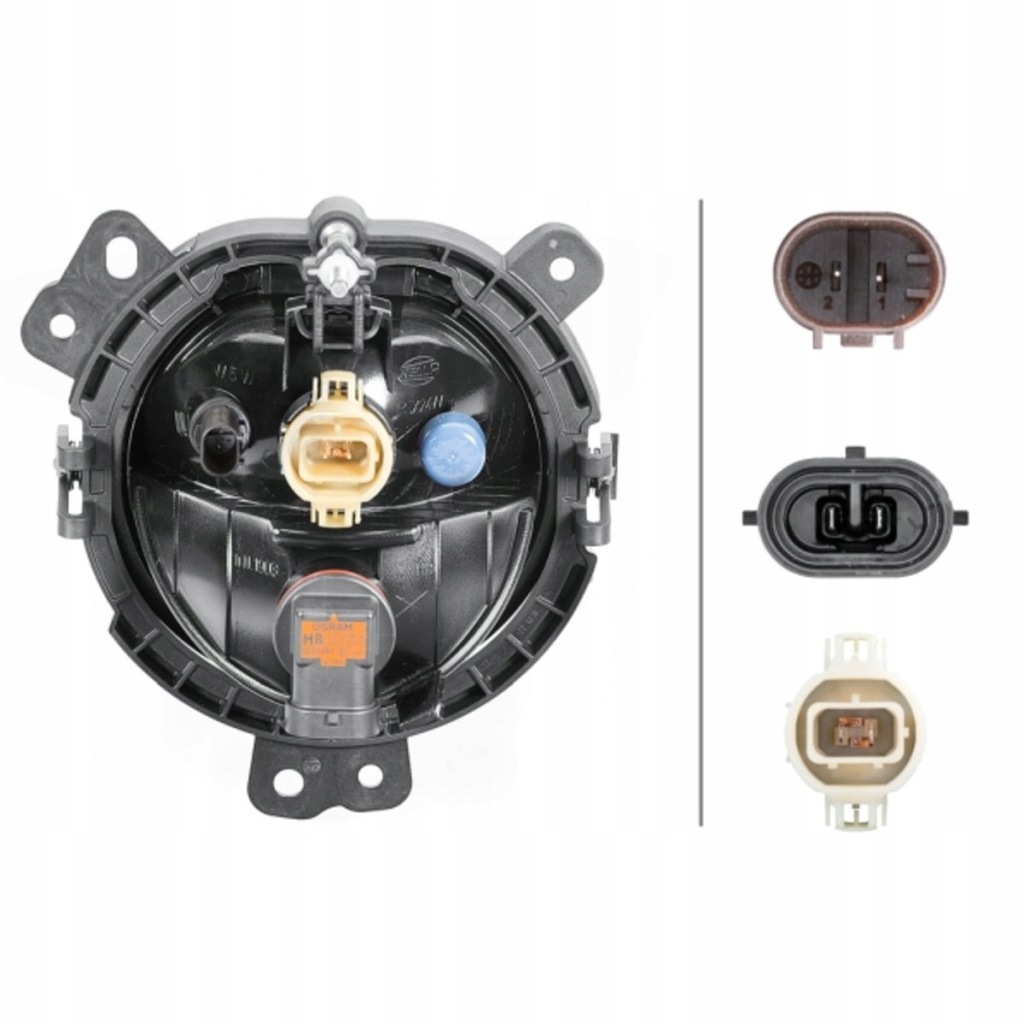 Mini countryman f60 16-19 фара противотуманная перед r Оригинал