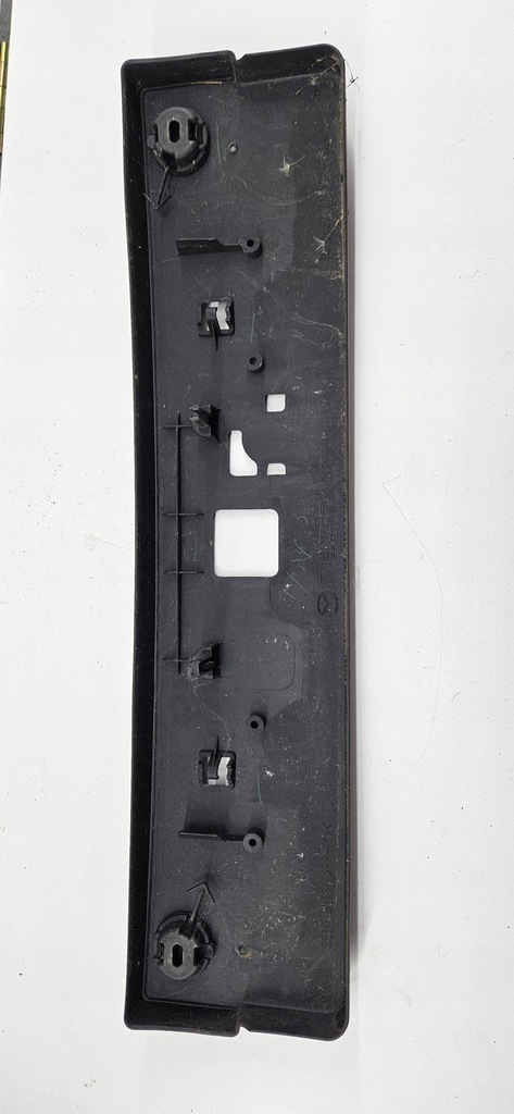 фото №6, Mazda 6 gh lift 10-12 накладка подкладка pod номерной знак регистрационная решётка радиатора