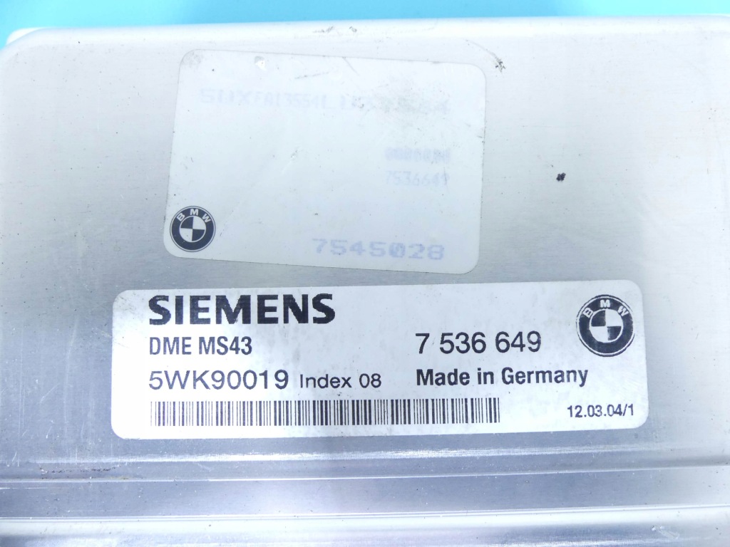 фото №3, Бортовий комп'ютер набір bmw x5 e53 3.0 r6