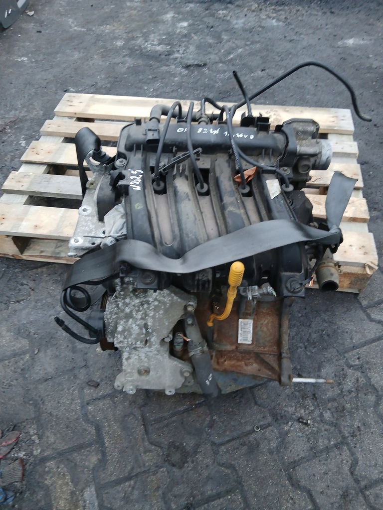 фото №1, Двигун renault clio 1.2 16v mpi 75km d4f 82tys