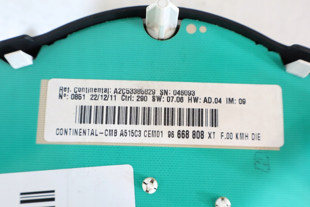 фото №4, Приборы citroen ds3 1.6hdi